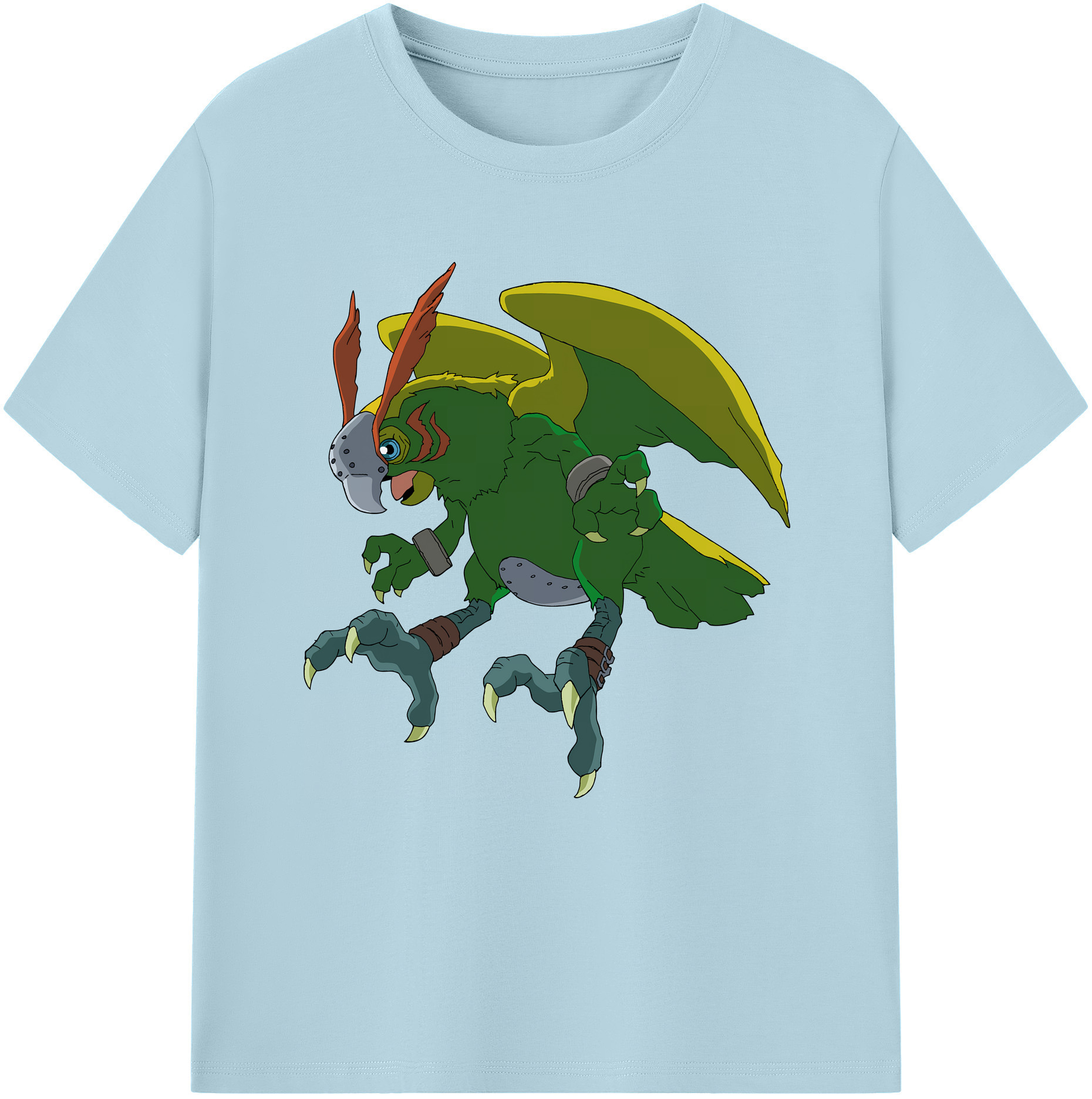 （画像用） Digimon デジタルモンスター/デジモン 綿100％半袖Tシャツ（フロントプリント）